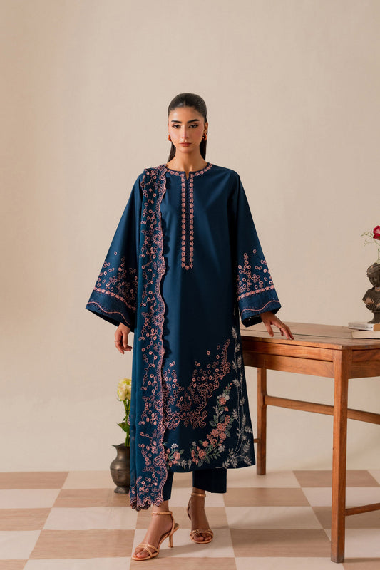 Sheen - 3pc - Teal-Blue - Noura Retail