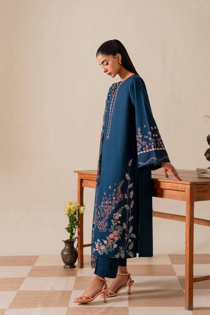 Sheen - 3pc - Teal-Blue - Noura Retail