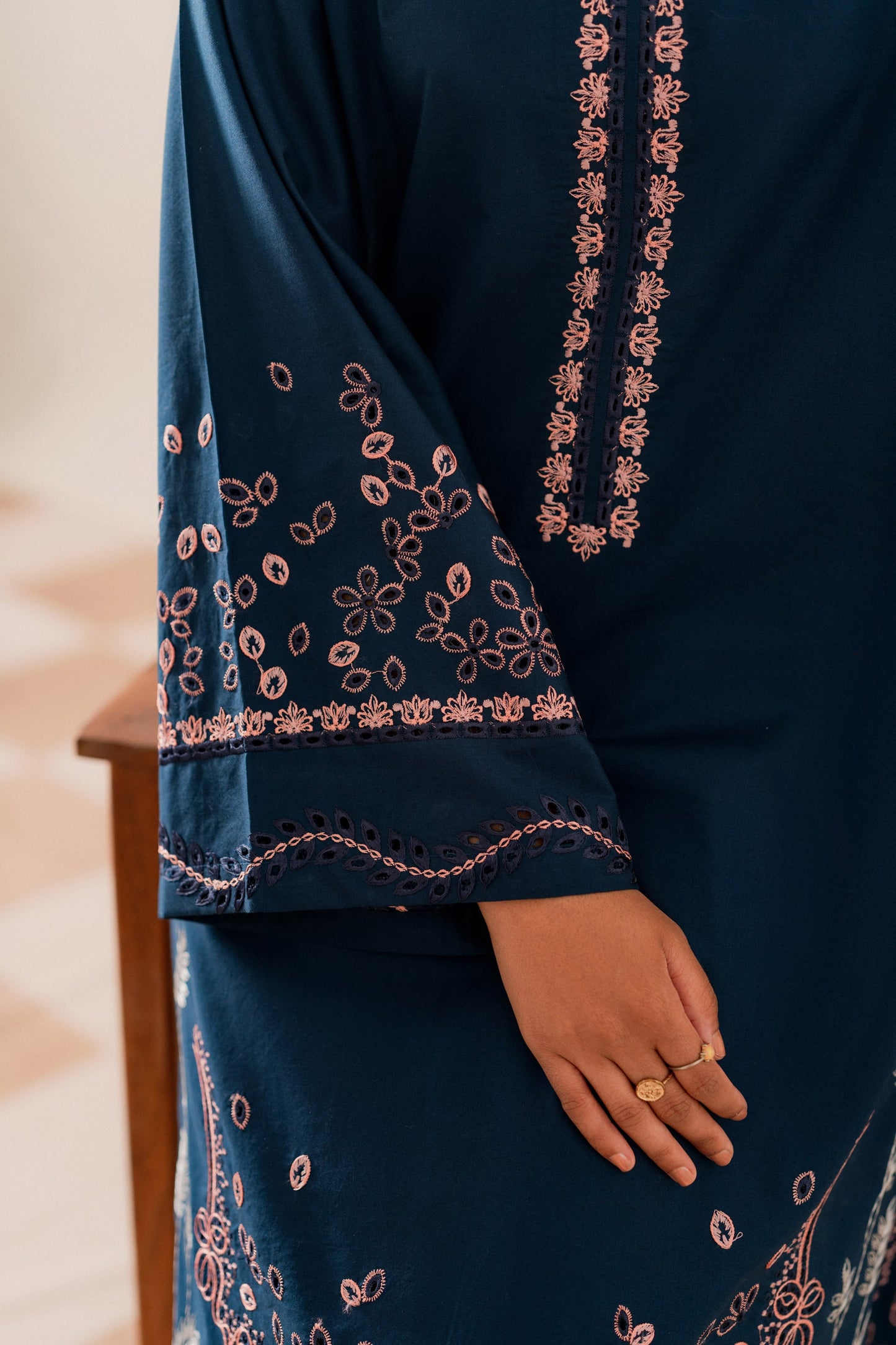 Sheen - 3pc - Teal-Blue - Noura Retail