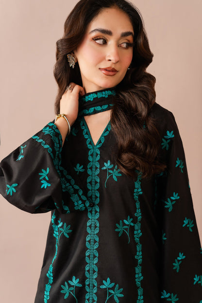 Gulnoor - 3pc - Black - Noura Retail